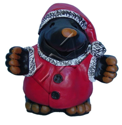 Design Maulwurfen Nikolaus Figur Garten Statue Skulptur Figuren Skulpturen Claus