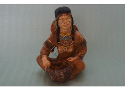 Design Inder Figur Schüssel Statue Skulptur Figuren Skulpturen Dekoration Neu