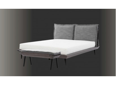 Bett Grau Schön Design Modern Luxus Betten Schlafzimmer Elegantes Möbel