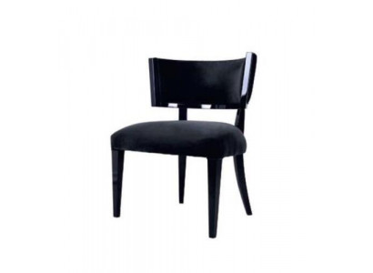 Esszimmerstuhl Stuhl Lehnstuhl Design Stühle Sessel Sitz Holz Luxus Schwarz