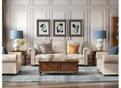 Sofagarnitur 321 Sitzer Polstersofa Sofa Textil Sitz Design Couch