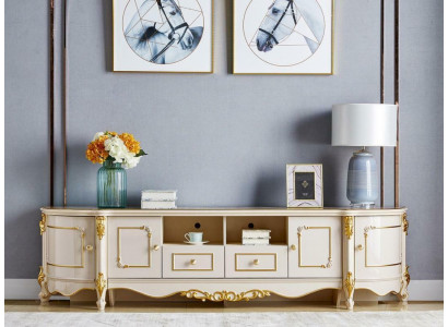 Sideboard Luxus Design Kommode Anrichte Side Lowboard Schrank Wohn Barock Rokoko