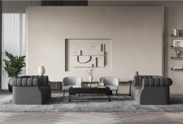 Designer Sofa 3 Sitzer Modern Couch Sofas Polster Designsofa Dreisitzer