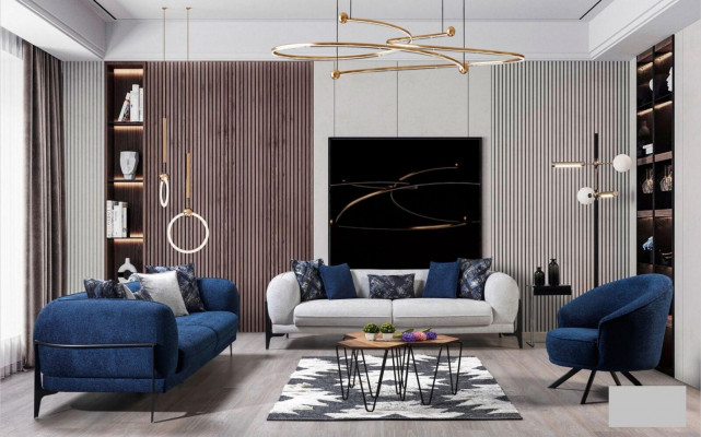 Sessel Luxus Einsitzer Couch Textil Sofa Polstermöbel Coucher Blastoff Textil