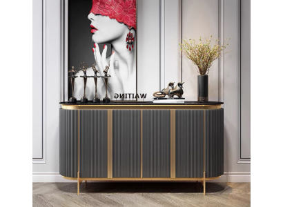 Modernes Sideboard Kommode Highboard Schrank Anrichte Hochglanz