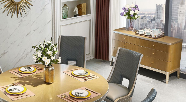 Rund Esstisch Massivholz Designer Design Wohnzimmertisch Tisch Esszimmer