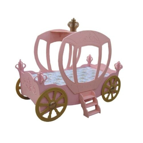 KINDERBETT Prinzessinen Bett Kutsche Neu JUGENDBETT AUTO BETT BETTEN CARRIAGE