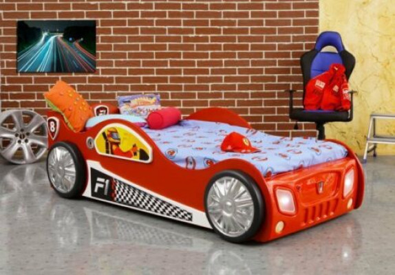 Autobett Bett Betten Sportwagen Jugendbett Sport Wagen Auto Schlafbett Lagerware