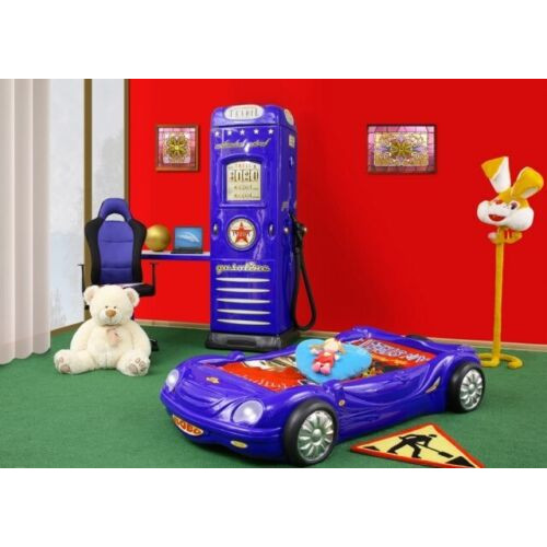 BETT MIT MATRATZE Kinderbett Autobett Betten Sportwagen Jungen und Mädchen BOBO