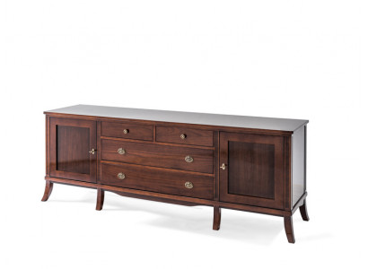 Anrichte schrank kommode schränke echte holz möbel kommoden vitrine sideboard