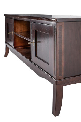 Klassischer TV Sideboard Echtes Holz Kommode Board Schrank Kommoden Model Neu