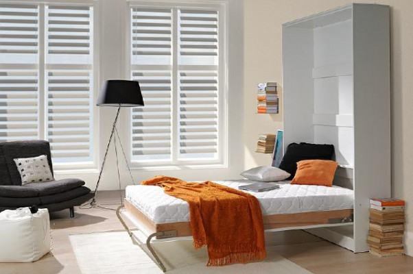 Lit Escamotable Bettschrank Armoire Lits Commodes Volet Rabattable Produit Neuf