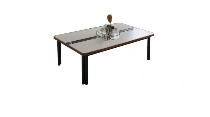 Couchtisch Wohnzimmer Tisch Weiß Holz Kaffeetisch Wohnzimmertisch