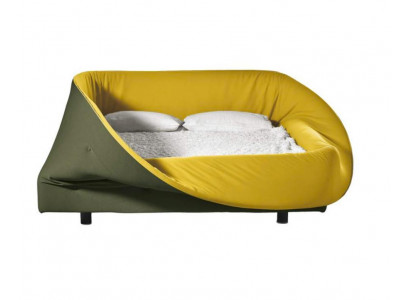 Schlafzimmer Bett Designer Möbel neu Luxus Material Holz