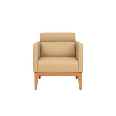 Beiger Clubsessel Relax 1-Sitzer Designer Sessel Wohnzimmer Sitzer 