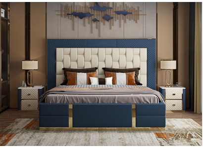 Design Boxspringbett Modern Betten Bett Doppelbett Hotel Luxus 180x200 Neu