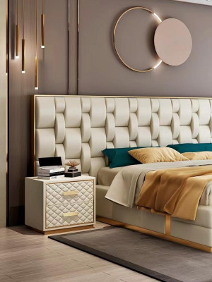 Design Nachttisch Beistell Schlaf Zimmer Luxus Konsolen Tische Holz