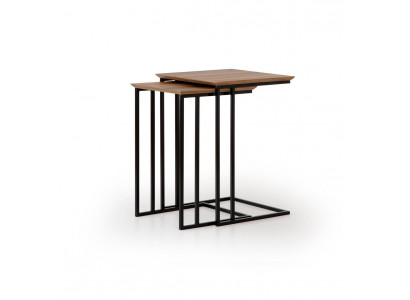 Wohnzimmer 2x Beistelltisch Tisch Design Möbel Luxus Einrichtung Modern