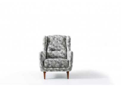 Luxus Möbel Dreisitzer Sessel 1 Sitzer Modern Sessel Polster Textil