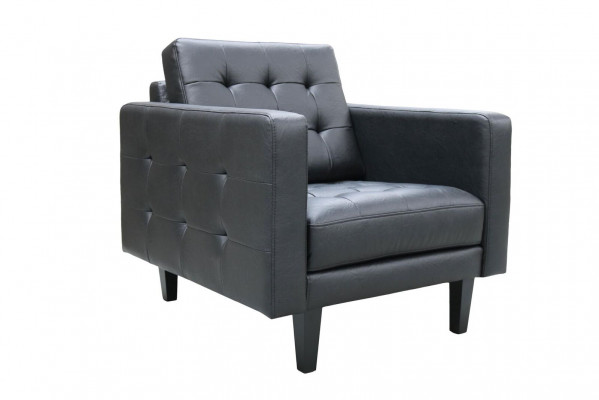 Sessel Club Lounge Designer Lehn Stuhl Polster Sofa 1 Sitzer Fernseh Leder