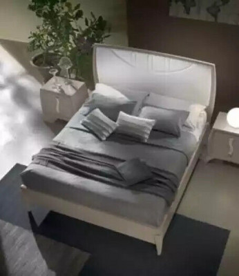 Bett 2x Nachttische 6tlg Schlafzimmer Set Design Modern Luxus Möbel Neu