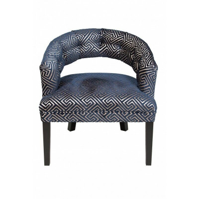 Sessel Club Lounge Designer Stuhl Polster Sofa Relax Fernseh Braun Neu