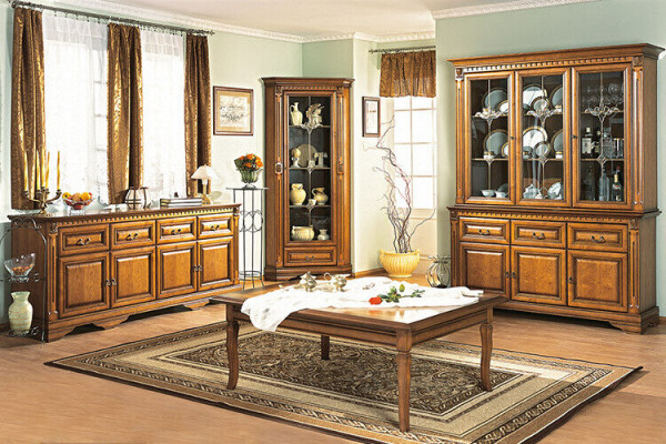 Klassische Nachttische Nachttisch Nachkonsolen Tisch Massiv Holz Kolonial Stil