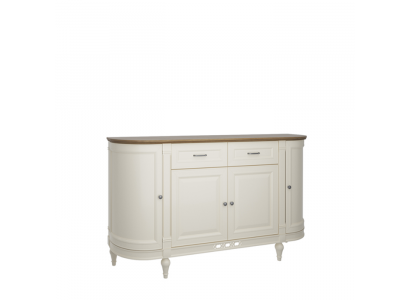 Klassische Kommode Vitrine Kommoden Vitrinenschrank Kommodenschrank FL-K4