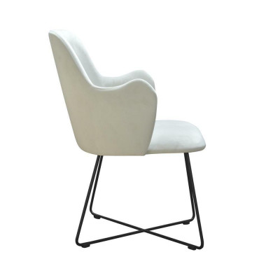 Stuhl 6x Esszimmer Sessel Textil Sitz Sessel Set Neu Club Fernseh Polsterstuhl