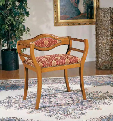 Stuhl Polster Sitz Designer Textil Polsterstuhl Sitzmöbel Telefon Bank