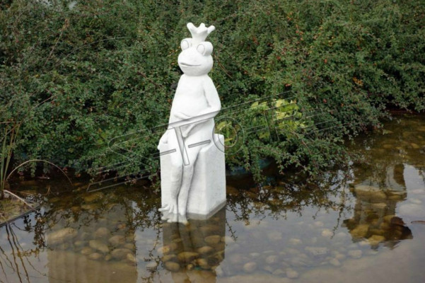 Garten Dekoration Frosch Terrasse Stein Dekorative Figuren Figur Statue