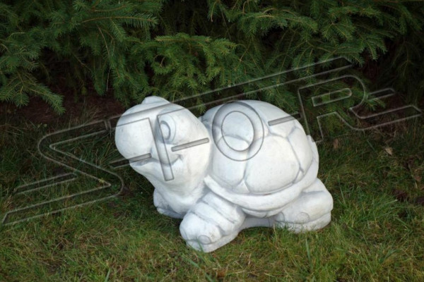 Garten Dekoration Schildkröte Terrasse Stein Figuren Figur Deko