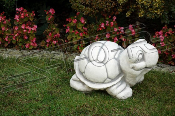 Garten Dekoration Schildkröte Terrasse Stein Figuren Figur Deko