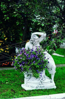 Kübel Blumentopf Topf Blumen Blumentöpfe Blumenkästen Garten Figur