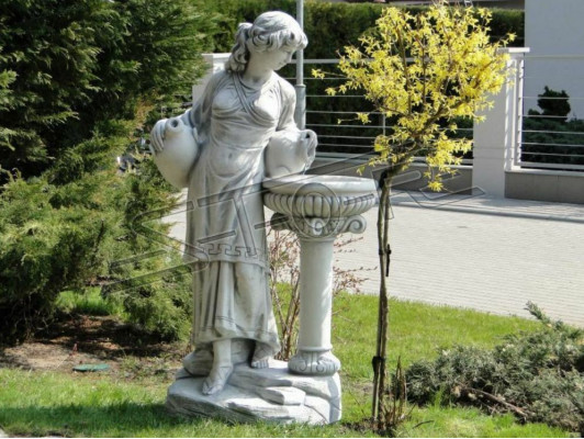 Kübel Skulptur Design Figur Statue Garten Figuren Statuen Skulpturen S101077
