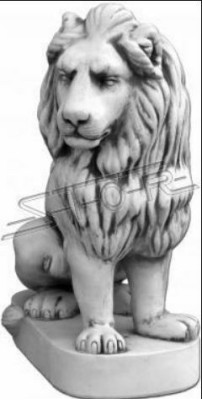 Löwe Gartenfigur Terrassen Garten Skulptur Dekor Figuren Skulpturen Statuen