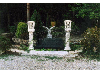 Sockel für Säulen Säule Fundament Garten Terrasse Figuren