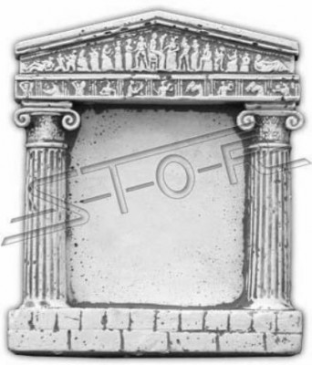 Wandrelief Steinplatte Bild Stein Gemälde Antik Dekorative Relief Bilder