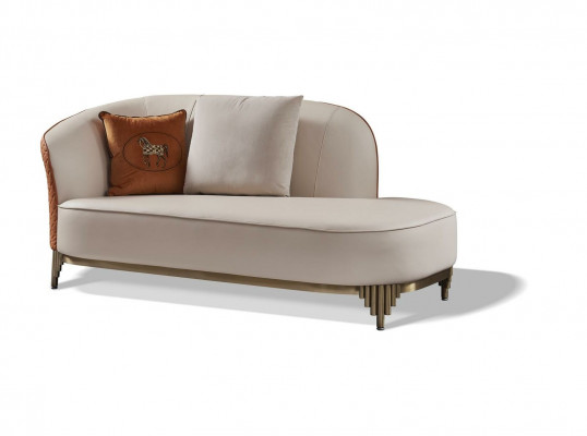 Liege Moderne Leder Komfort Luxus Liegen Liegesessel Relaxliege