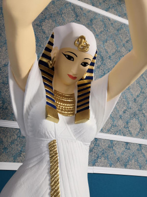 Design Stehleuchte Ägptische Frau Figur Steh Lampe Leuchten Steh Lampen Figur