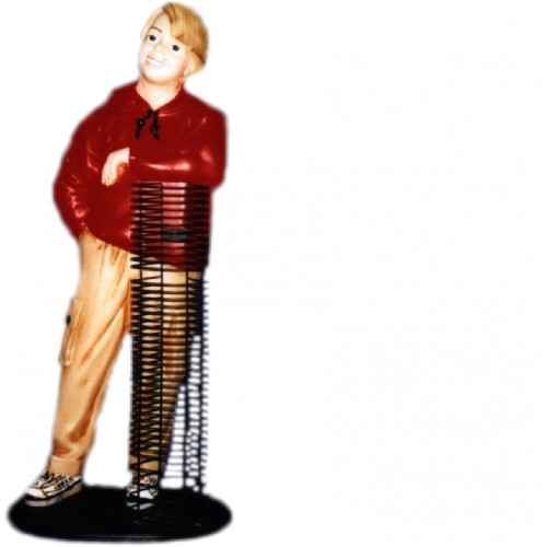 Design CD DVD Ständer Figur Statue Skulptur Figuren Skulpturen Dekoration Deko