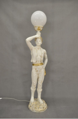 Design Leuchte Stehleuchte Lampe Lampen Leuchten Stand XXL Skulptur Figur Statue
