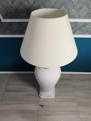 XXL Design Stehleuchte Vase Stand Lampe Lampen Beleuchtet Vitrine 132cm Regal