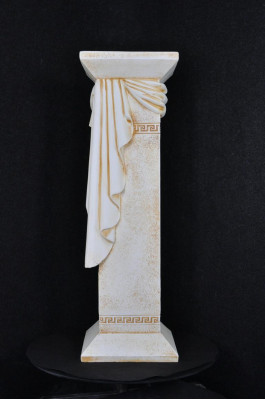 Medusa Säule Römische Säulen Marmor Skulptur Figur Deko Dekoration Ständer 1041