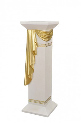 Medusa Säule Römische Säulen Marmor Skulptur Figur Deko Dekoration Ständer 1087