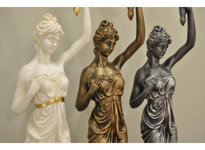 Skulptur Stand Leuchte Design XXL Steh Stand Lampe Wohnzimmer Leuchten 183cm