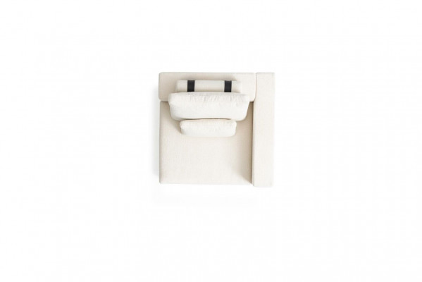 Weißer Luxus Dreisitzer Polstersofa Wohnzimmereinrichtung Textilsofas