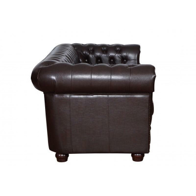 Ledersofa Sofagarnitur 3+2+1 Sitzer Set Garnitur Polstersofa Couch