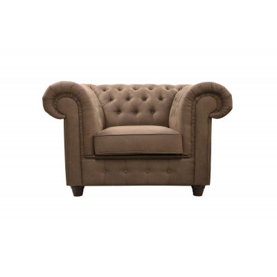 Chesterfield 3+1 Sitzer Polster Sofagarnitur Couch Leder Sofas Wohnzimmer Sofa