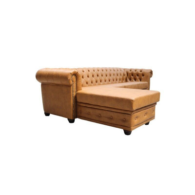 Chesterfield Ledersofa Sofa Couch Ecksofa Leder Sofa Garnitur Polster Ecke Sofas